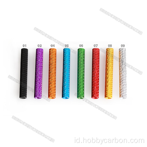 Suplai lembaran aluminium knurled yang diembos